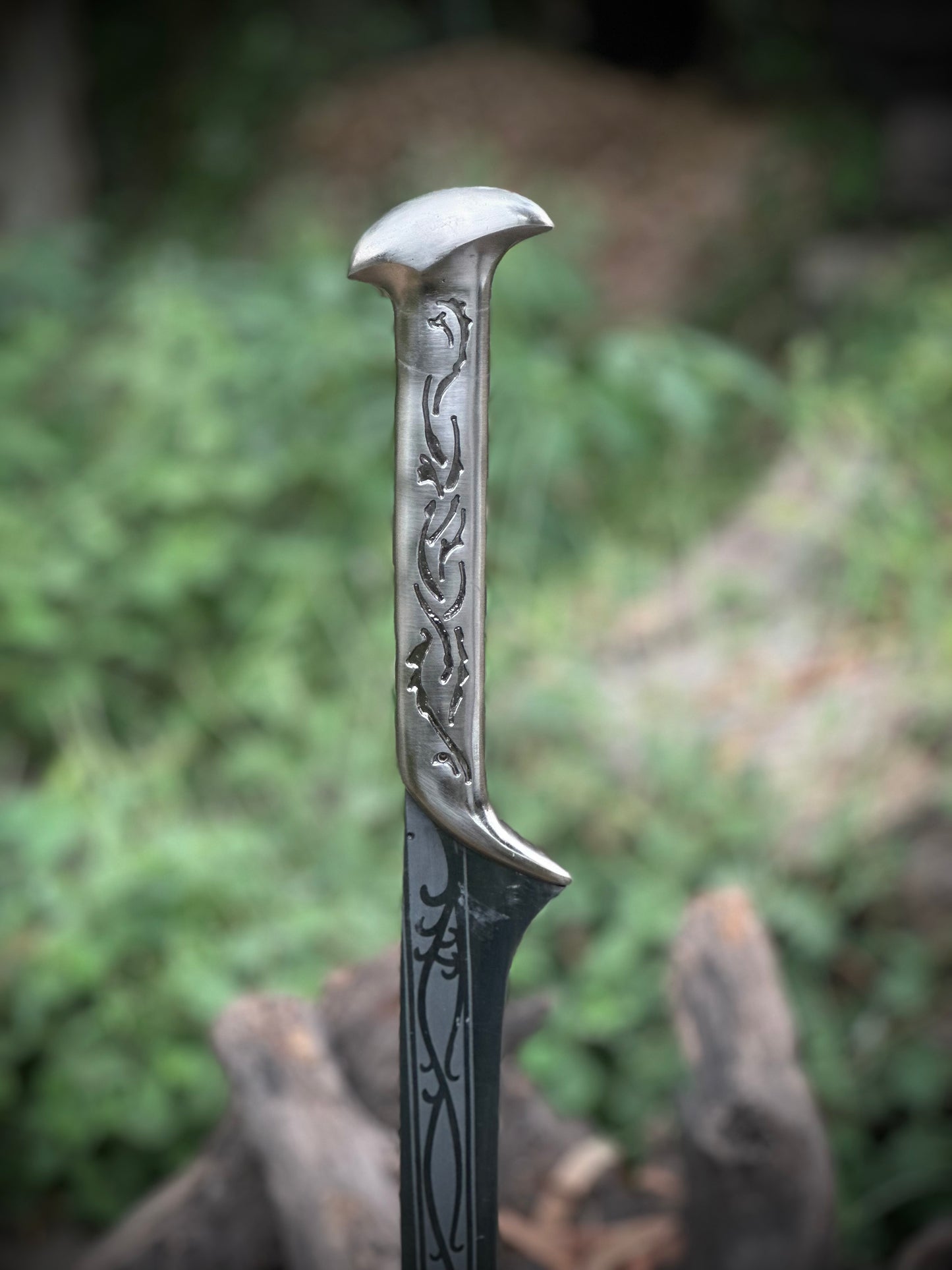 Handmade Thranduil Elven Sword Replica: Fantasy Movie Prop, Wall Decor