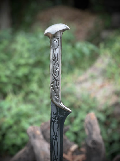 Handmade Thranduil Elven Sword Replica: Fantasy Movie Prop, Wall Decor